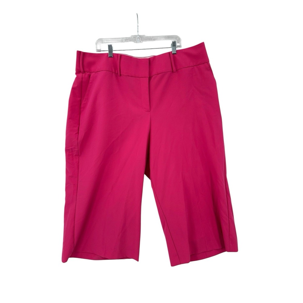 Lane Bryant Capri Pants Wide Leg Plus Womens Size 22‎ Summer Beach Bright Resort